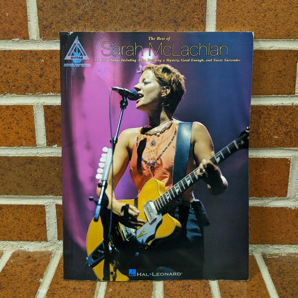 The Best of Sarah McLachlan - Guitar Music Book